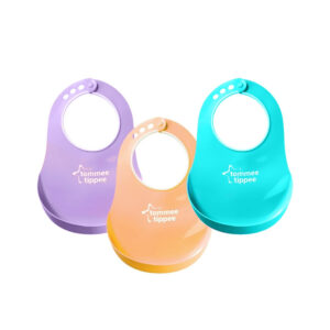 Tommee Tippee Plastic Comfi Neck Crumb Catcher Bib 6m+ -46350041 N..AC25/11/2024 Del
