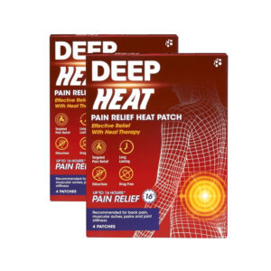 Deep Heat Odourless Heat Patch 4 Pcs