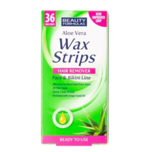 Beauty Formulas Aloe Vera Face & Bikini Wax Strips 36 Pcs N..AC 20/4/2026