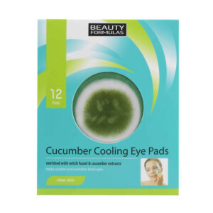 Beauty Formulas Cucumber Cooling Eye Pads 12Pcs Del