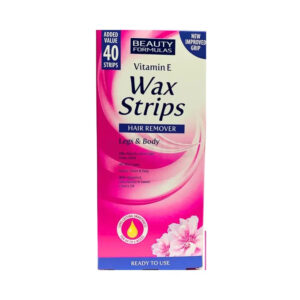 Beauty Formulas Vit E Legs & Body Wax Strips 40 Pcs N..AC 20/4/2026