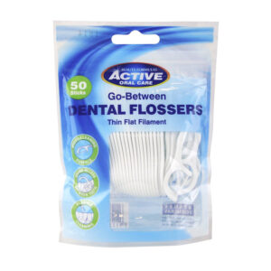 Active Go Between Dental Flossers 50 Pcs