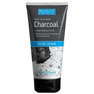 Beauty Formulas Charcoal Scrub Tube 150 ml