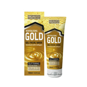 Beauty Formulas Revitalising Gold Gel Mask Tube 100m Del