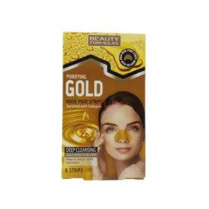 Beauty Formulas Purifying Gold Nose Pore Strips 6 Pcs
