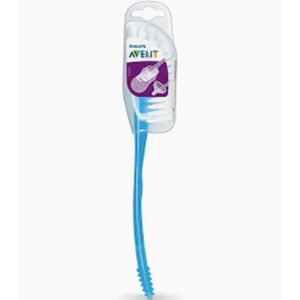 Avent F/Bottle & Teat/Nipple Brush -Blue -->(Ja)