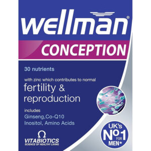Vitabiotics Wellman  Conception 30 Tab $Temp.10-10