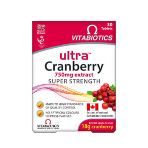 Vitabiotics Ultra Cranberry 750mg 30 Tab