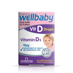 Vitabiotics Well Baby 10 Mcg Kids Vit D Drops 30ml $Temp.10 10@26