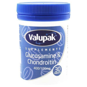 Valupak Glucosamine & Chondroitin 400/100mg 30 Tab