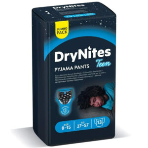 Dry Nites For Boy (8-15) Yrs 13 Under Wear Diapers..All Exp Ab,H,W,R,Ja
