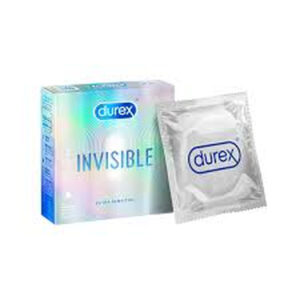 Durex Invisible Extra Sensitive 3 Condoms N..AC 22/4/2026