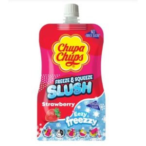 Chupa Chups Freeze & Squeeze Slush 250ml-Strawberry   جميع النكهات