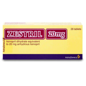Zestril 20mg 28 Tab