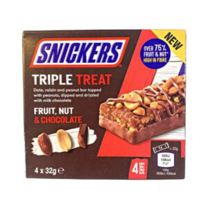 Snickers Triple Treat Bar 4Pcs