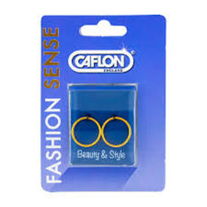 Caflon  Fashion E/R Golden Hinged Hoop-  FJHPG  حلق طبي