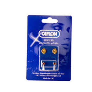 Caflon Fashion Sense Ear Ring Aquamarine Gold -103Y حلق طبي