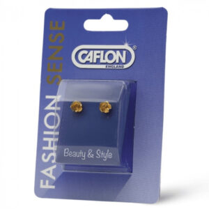Caflon Fashion Sense Ear Ring Topaz Gold 111Y حلق طبي