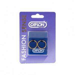 Caflon Fashion E/R Flower Stone Gold-804Y Del  حلق طبي