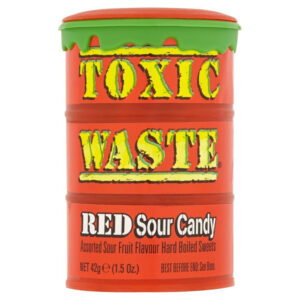 Toxic Waste Red Sour Candy 42g