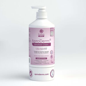 Aproderm Emollient Body Cream With Pump 500g