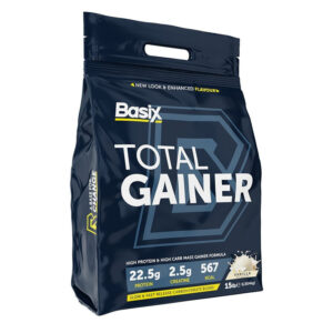 Basix Total Gainer Vanilla Whip Protein Powder 6.804Kg