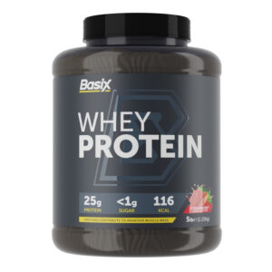 Basix Whey Protein Powder (Strawberry Swirl) 2.25kg^^1