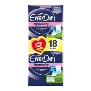 EveryDay Hyperdry Super Ultra Plus 18 L/Pads Del