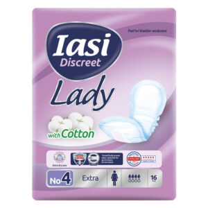 Iasi Lady Extra Incontinence (4) 16 A/Pads -->(Ja)