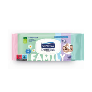Septona Dermasoft Family Wipes 100Pcs