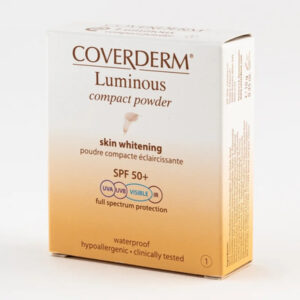 Coverderm Luminous Spf 50+ Skin Whitening Compact Powder (1) 10g