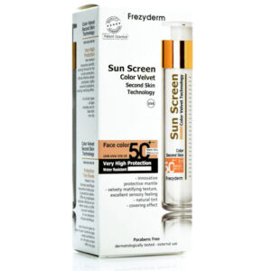 Frezyderm Sun Screen Velvet Sunblock SPF 50+ Cream 50ml