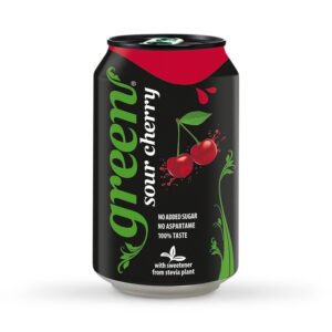 Green Cola Sour Cherry Drink 330ml
