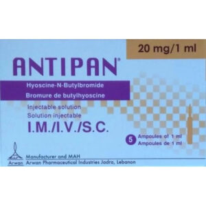 Antipan 20mg/1ml  IM/IV/SC Inj 5 Amp