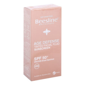 Beesline Age Defense Sunblock Spf 50+ Light Tinted Fluid 40ml -->(Ja)