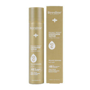 Beesline Radiant Bright Serum Anti Perspirant Deo Spray 150ml-Delays Shaving -->(Ja)