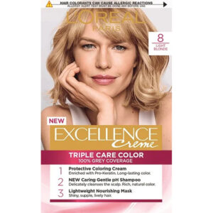 Loreal Excellence Hair Color Shade 8 15% Off -->All