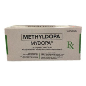 Methyl Dopa 250mg 100 Tab