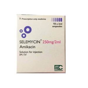 Selemycin 250mg/2ml IM/IV Inj 10 Amp