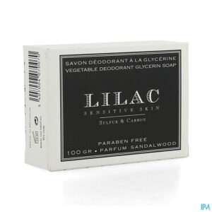 Lilac Charbon & Sulfur Soap Bar 100g