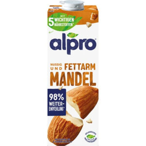 Alpro Nutty Almond S/F G/F L/F Drink 1L