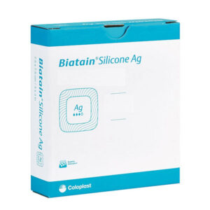 Coloplast Biatain Silicone Ag Silver Dressing 10*10cm 1Pc-->Mrj,Kh,Ar,Ab,Mk,Da