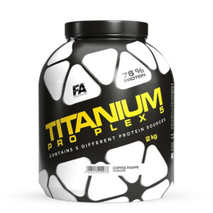 Titanium Pro Plex 5 Multi Protein Complex Powder (Vanilla) 2Kg
