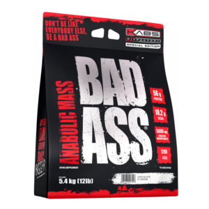 Bad Ass Anabolic Mass (Strawberry & Banana) Protein Powder 5.4kg