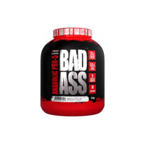 Bad Ass Anabolic Pro-5 Protein Powder ( Strrawberry Banana) 2Kg