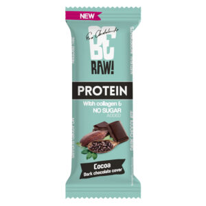 BE Raw Cocoa Dark Chocolate Cover Protein Bar 40g 7@26