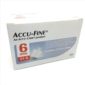 Accu-Fine 31G 6mm Needles 100 Pcs