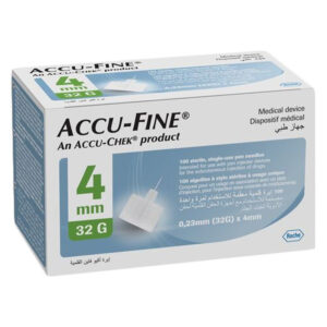 Accu-Fine 32G 4mm Needles 100 Pcs