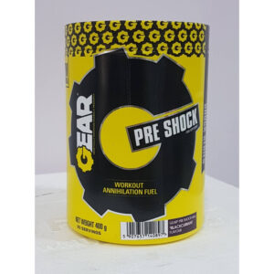 Gear Pre Shock Food Supplement (Raspberry) 400g