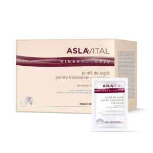 Aslavital Mineralactiv Clay Powder For Cosmetic Treatment 10 Sach